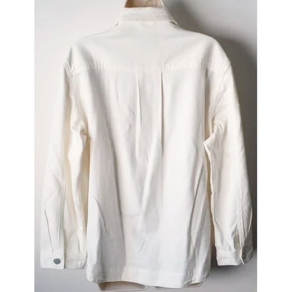 Liverpool Off-White Stretch Denim Jacket XLP Petite - Picture 2 of 5